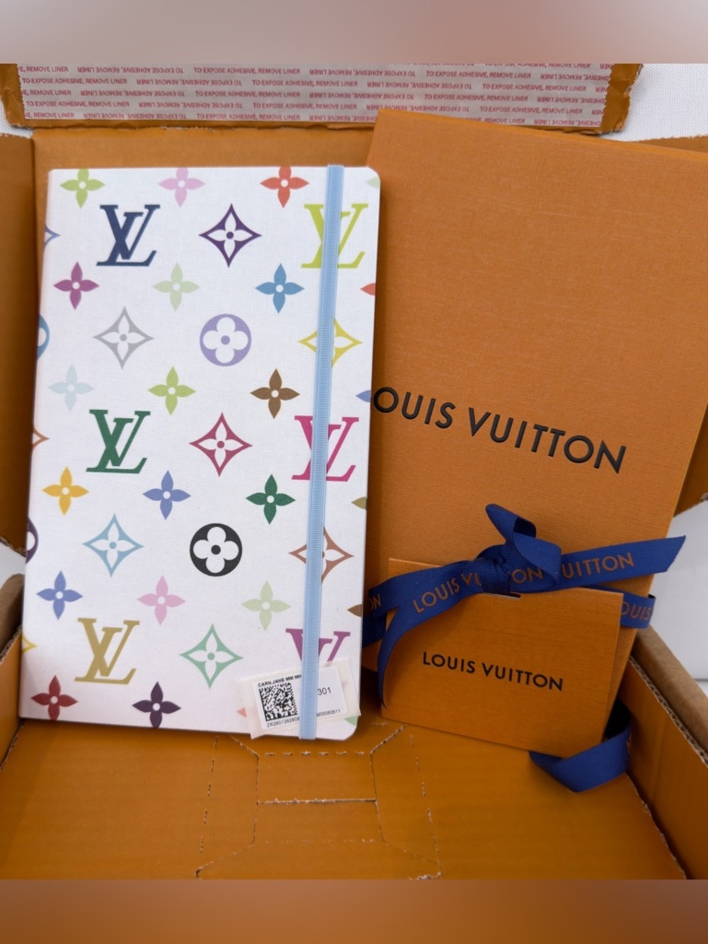Louis Vuitton Murakami Monogram Multicolor Jane Notebook MM Limited Edition NEW - Picture 9 of 12